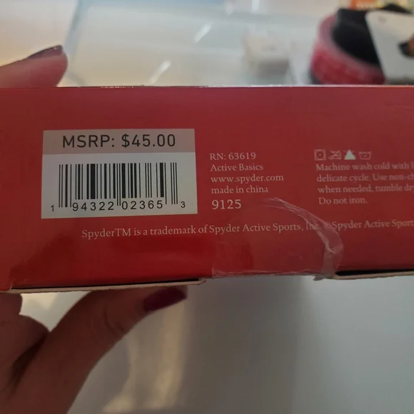 New Men's Spyder boxer briefs size XL - Picture 5 of 6